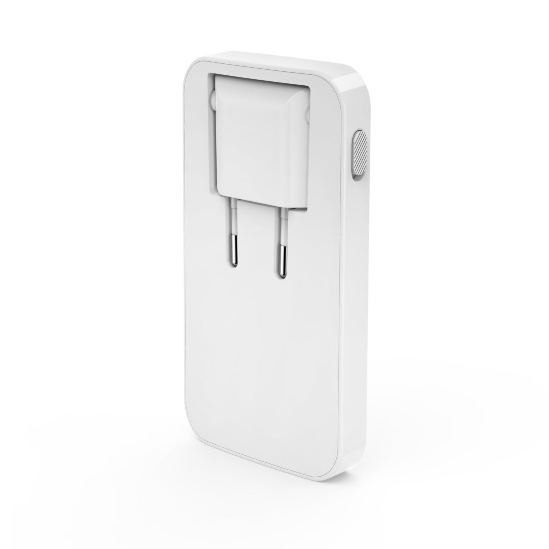 Hama - Cargador rápido USB-C de 65 W GAN de 3 Puertos (Corriente eléctrica, 2 x USB-C 65 W, 1 x USB-A 18 W, Mini Cargador PD Ultra Plano, Compacto y Plegable, Qualcomm Quick Charge, para PC