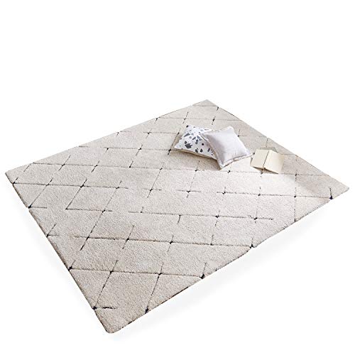 LOWYA ���E�� �J�[�y�b�g ���O�}�b�g �O�~ ���イ���� ���O �}�b�g �����` L�T�C�Y �_�C�A ��200×250cm ��3�� �x�[�W��