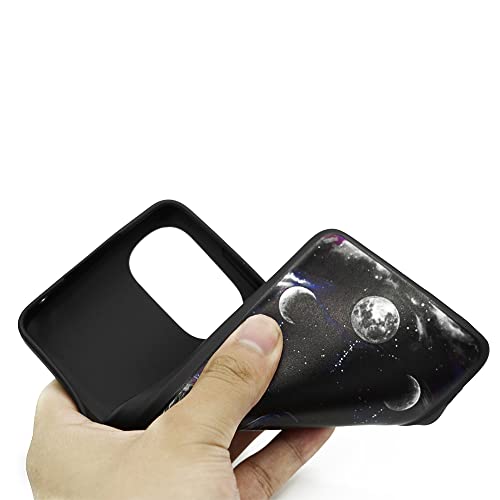 Qsevnsq Case For Moto G Stylus 5G 2022 Shockproof Soft Silicone Rubber Bumper Protective Phone Case Cover (Black Wolf) #TOP4