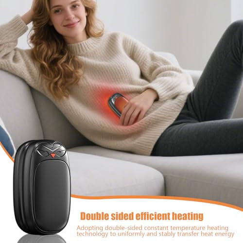 Chauffe-mains électrique 5W rechargeable double face pour l'hiver - 2