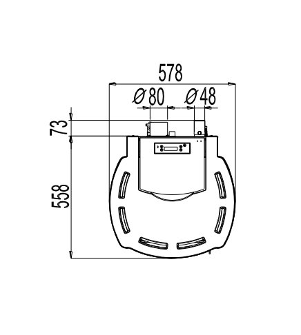 Idrostufa a pellet MCZ CLUB HYDRO da 22 kW, in