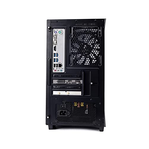 Mxz Gaming Pc Desktop Computer, Amd Ryzen 3 4100 3.6Ghz, Rx 580,16Gb Ddr4, Nvme 500Gb Ssd, 6Rgb Fans, Win 11 Pro Ready, Gamer Desktop Computer(R3 4100| Rx580) #TOP5