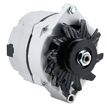 GM 1 Wire Alternator Self Exciting 63 Amp New Delco one wire 10SI SBC BBC Replacement for Chevy 350 GM Ford 334-2614 7127SEN