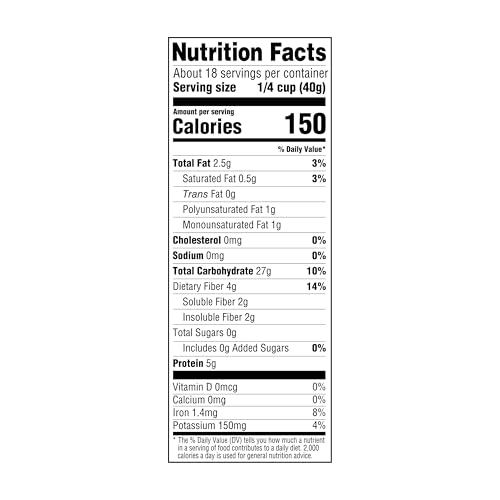 Image of Amazon Grocery, Steel Cut Quick Oats, 25 Oz