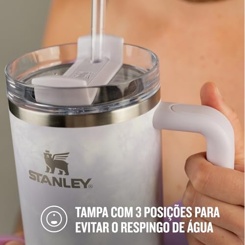 Stanley - Quencher H2.0 FlowState 1,18L - Copo de aço inoxidável com isolamento a vácuo, tampa e can