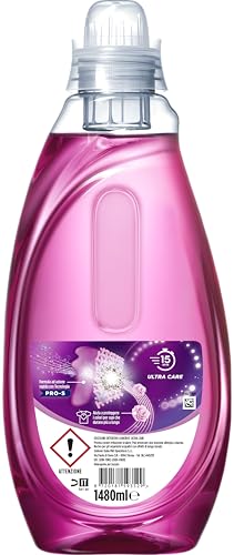 Coccolino Wonder Wash, Detersivo Lavatrice Liquido, Ultra Care, Efficace nei Cicli Brevi da 15 Minuti, Anche a Freddo, Protegge il Colore dei tuoi Capi, Pulizia Profonda, 37 Lavaggi, 4 Pezzi da 1480ml - Immagine 1