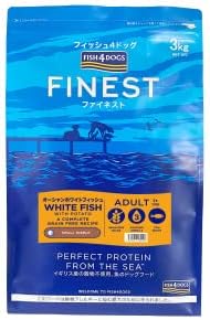 Fish 4 Dogs for Adult Dogs, Small Grit, Ocean Whitefish, 6.6 lbs 3 kg