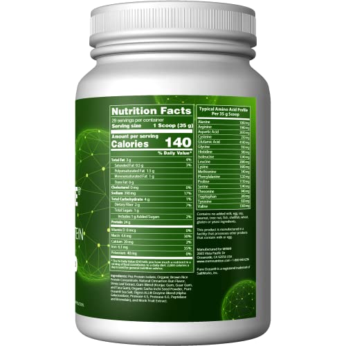 Mrm Nutrition Veggie Elite Performance Protein | Cinnamon Bun Flavored| Plant-Based Protein| Easy To Digest | With Bcaas| Vegan + Gluten-Free | Clinically Tested| Digestive Enzymes | 30 Servings #TOP1