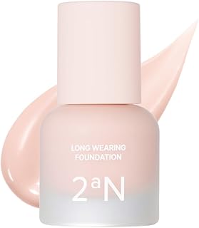 【2aN公式】 ロングウェアリングファンデーションミニ 20 Peach (15ml) 小容量 手軽 ポーチにすっぽり入る ミニサイズ 多幸感メイク アイドルメイク バブみ 桃肌 韓国アイドル