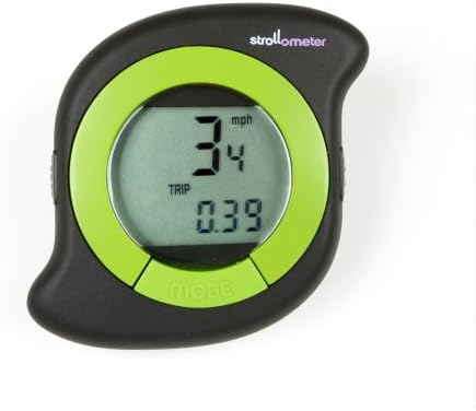 Amazon.com: Strollometer Wireless Stroller Speedometer/Odometer (Black ...