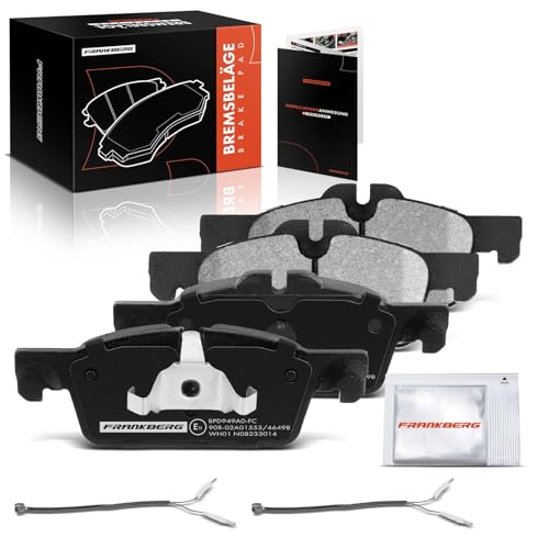 Image of Frankberg Brake Pad Set Includes 4 brake pads Front 4254A6 1610103580