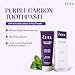 The Ceel Purple Toothpaste for Teeth Whitening with Activated Carbon & Mica Powder - Color Correcting Teeth, Stain & Plaque Remover Oral Care Formula with Mint Flavor - Gentle on Enamel & Gums - 75g