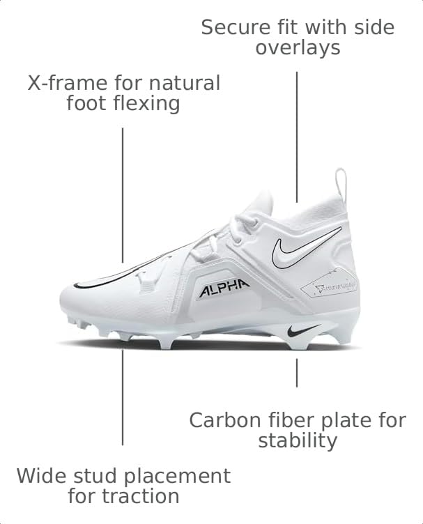 Image of Nike Men's Alpha Menace Pro 3 Football Cleats