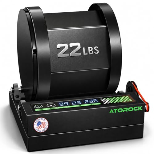 AtoRock A3 22LB Professional Rock Tumbler