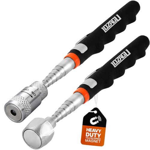 Outils télescopiques magnétiques pour ramasser les vis sous les meubles