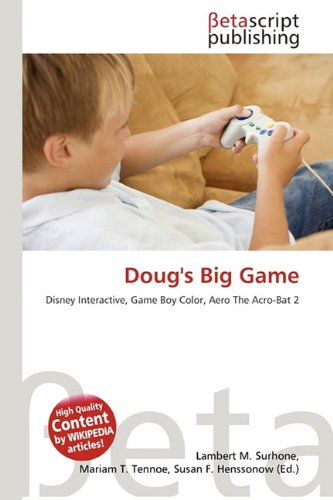 Doug's Big Game: Disney Interactive, Game Boy Color, Aero The Acro-Bat 2