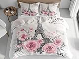 DESIGN 3D ÉLÉGANT : Grâce à une technologie d'impression 3D avancée, ce motif offre des couleurs éclatantes et résistantes à la décoloration avec des lignes nettes. Il ajoute une touche moderne et audacieuse à n'importe quelle chambre et constitue un excellent cadeau pour les adolescents, les couples et les familles. Cette housse de couette moderne et stylée transformera l’ambiance de votre parure de lit