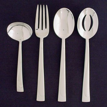 SATIN MOON MEAT FORK