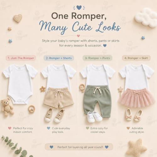 Image of Lillypupp Cotton Body Suit For New Born Baby Boy Girl Made To Express Love For Fathers /Daddies. Half Sleeves Romper Bodysuit Clothes For Infant Toddler Boys Girls.