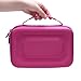 LTGEM Hard Case for Leapfrog LeapPad Ultimate Ready for School Tablet - Travel Protective Carrying Storage Bag (Magenta+Grey)