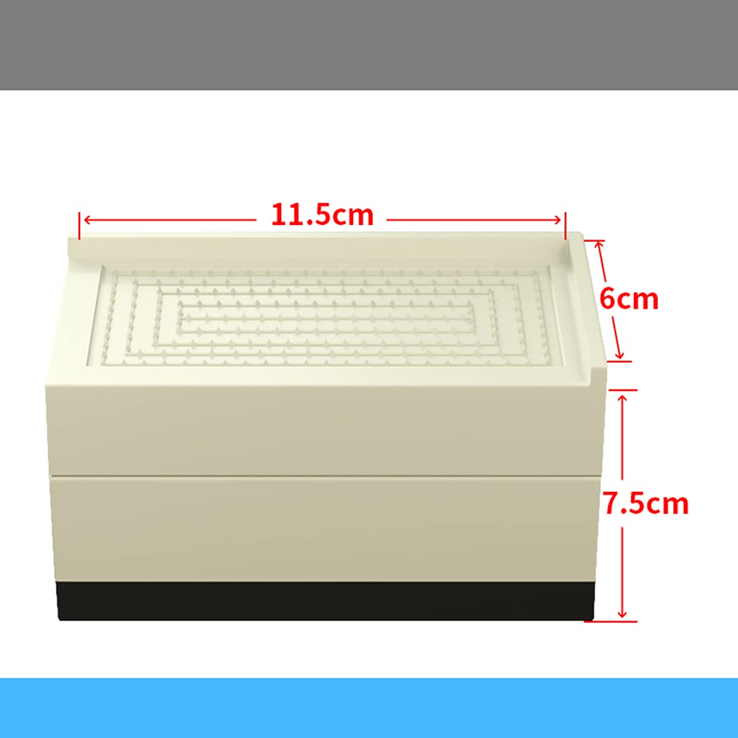 11,5 * 6 cm Elevadores Elevadores para Muebles Elevadores de Cama Patas para Muebles Patas para Mesa Silla Patas para Gabinetes Patas Antideslizantes para Muebles Reemplazo Elevado