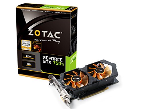 Zotac Geforce Gtx 750 Ti Oc Edition 2Gb Gddr5 Pci Express 3.0 Dual Dvi Hdmi Displayport Graphics Card, Zt-70602-10M #TOP7