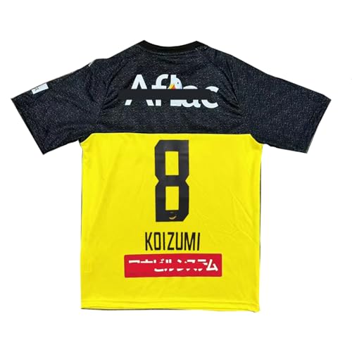 [EESDCOS] 25-26年 柏レイソル 小泉佳穂 応援 サッカー ユニフォーム ホーム 背番号8番 大人用 練習着 半袖 男性 記念シャツ ファンシャツ 非公式 カスタマイズ可能 (8番,サイズM)のサムネイル
