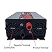 KRXNY 2500W Pure Sine Wave Car Power Inverter 12V DC to 110V 120V AC 60HZ with USB Port LCD Display