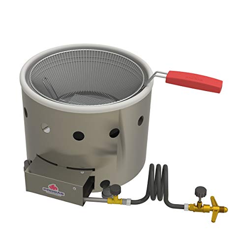 Fritadeira Tacho 3 Litros a Gás Aço Inox Frituras Salgados