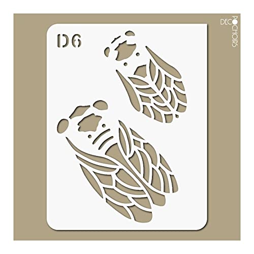 Decopochoirs Pochoir Cigale Provence - Feuille 94x121 mm Cover