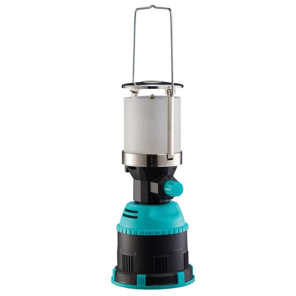 INTEC - Lampe à gaz 450W piezo coque ABS Lanterne camping + 8 cartouches de gaz butane 190gr