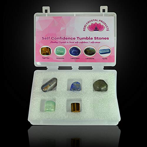 Image of Reiki Crystal Products Certified Natural Crystal Tumble Stone Kit | Multiple Crystal Stone Sets for Meditation, Reiki, Chakra & Spiritual Practices