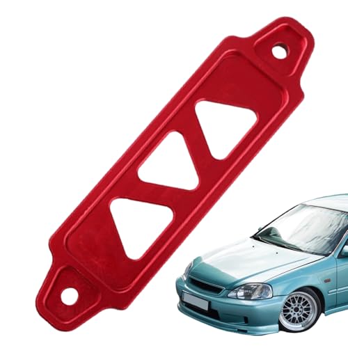 Sghtil Fijación de batería de coche – Montaje Batería,Bloque Diseño Triangular Bandeja Aleación de Aluminio para Camión Remolque