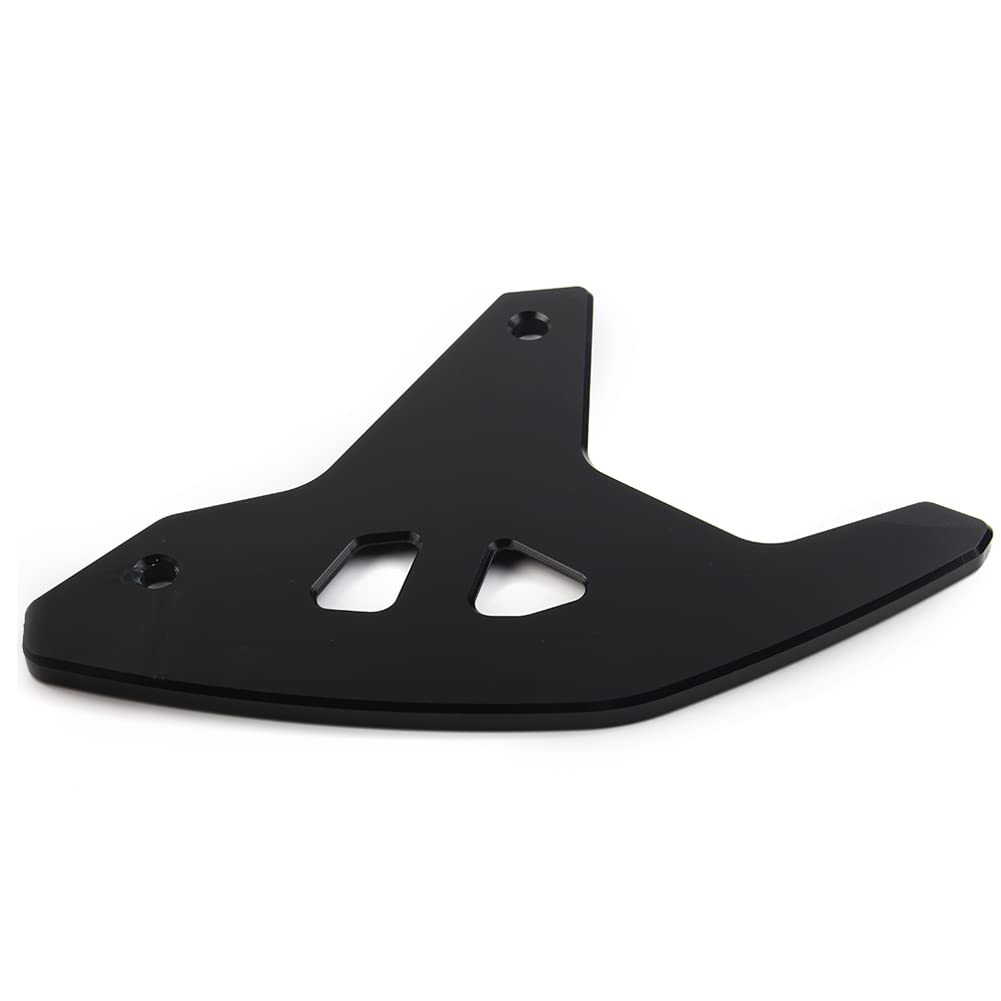 FSFYUK Protection de disque de frein arrière CNC noire Pour DRZ 400 2000-2004, DRZ 400E 2000-2007, DRZ 400S 2000-2015, DRZ 400SM 2005-2020