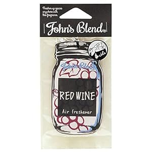 John’s Blend Paper Air Freshener – Red Wine