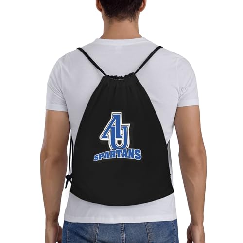 Aurora University Logo Drawstring Bags Sport Bag2