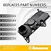 Shtuomoland PCV Valve Oil Trap with Gasket Fits for Volvo XC90 XC60 S60 S80 S90 V60 V90 XC40 XC70 2.0L 4 Cylinder 2014-2021 Replaces 32140004 32242753 31430923 31670210 31316184