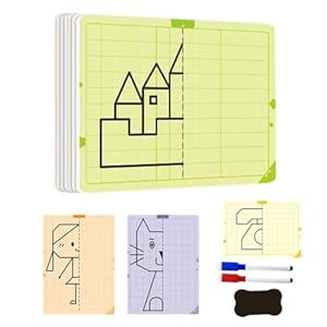 Generisch Symmetrie Zaubertafel Set für Kinder