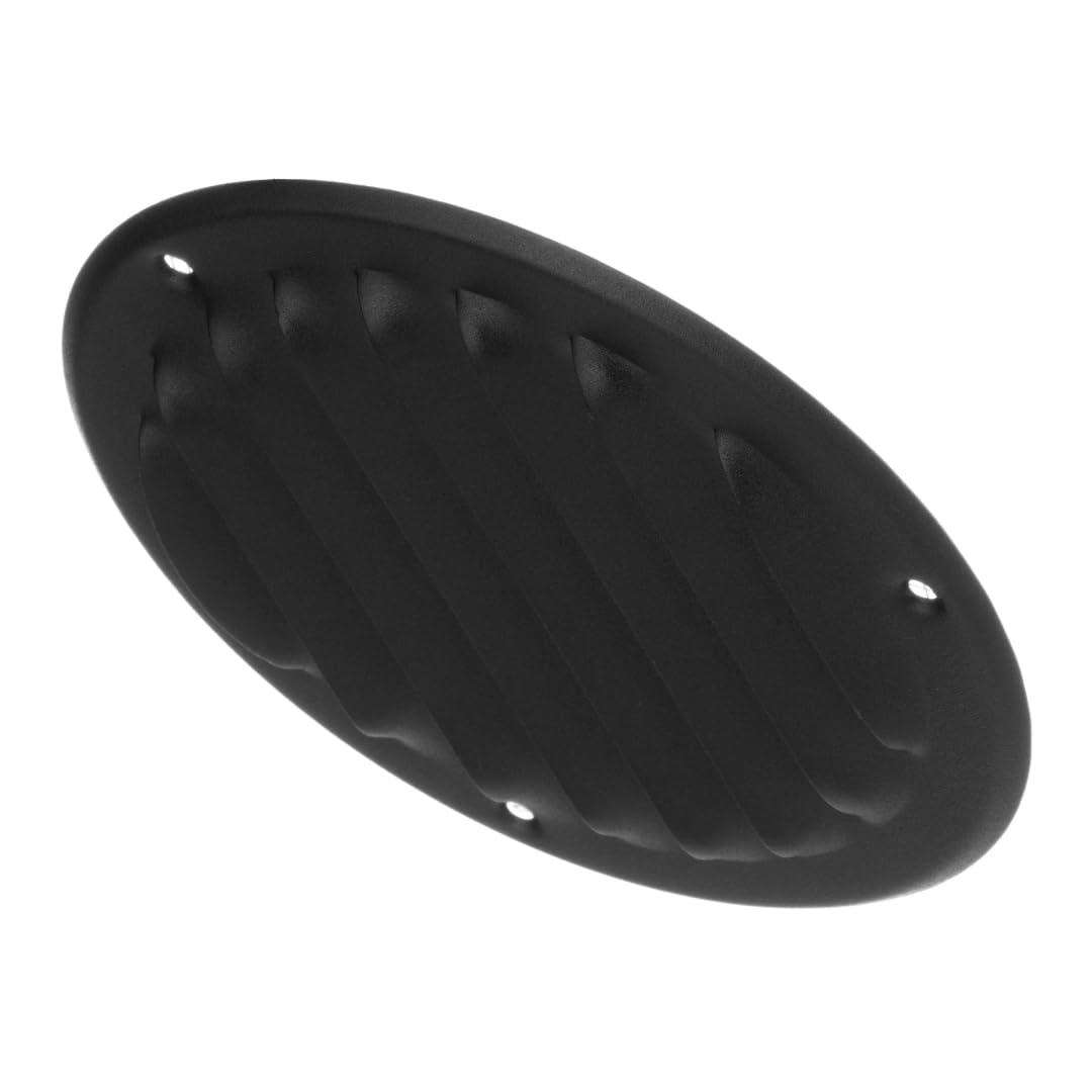 diameter 100mm / 4" inch Anthracite Round Metal Air Vent Grille Cover with Insect Mesh - Ventilation Cover - Image 4
