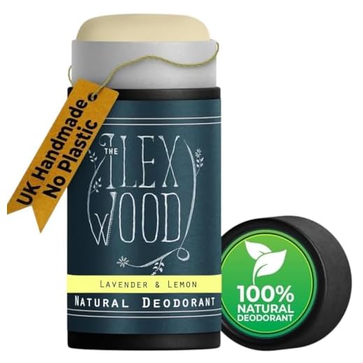 The Ilex Wood Natural Deodorant Stick - Lavender & Lemon - 70ml