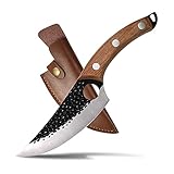 MESSER KÜCHE MEHRZWECK - Dieses Hackmesser erfüllt alle Anforderungen des Küchenchefs.Ausbeinmesser/Gemüseschneiden/ Fleischhacken.Es ist definitiv ein ideales Geschenk für Ihre Liebhaber, Familienmitglieder und Freunde, die gerne kochen und Messer