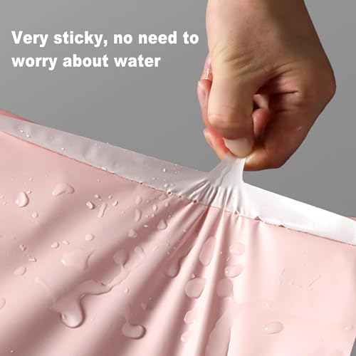 Image of Adult Diaper Disposal,200 Pack Plastic Bags for Adult Diaper Disposal,Self-Adhesive Strips to Seal in Odours,Waterproof and Leak-Proof,Suitable for Elderly Nappy Care at Home and for Travel (pink)