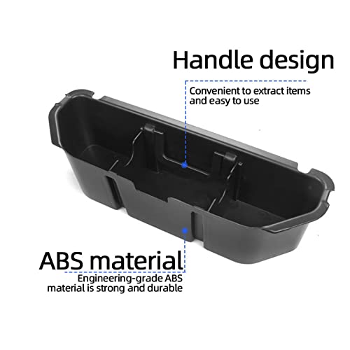 Storage Box Compatible For Dodge Compatible For Ram 1500 2019-2021 Under-Seat Large Capacity Drawer Bracket Car Interior Accessories #TOP4