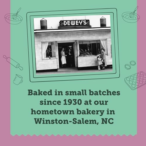 Dewey's Bakery Meyer Lemon Biscuit Thinner No Artificial Flavours, Synthetic Colours or Preservatives, Baked in Small Batches, 9 Ounce (Pack of 1)