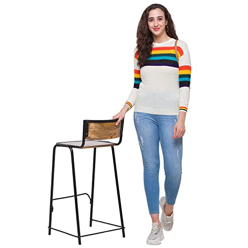 Image of Globus Women Multicoloured Striped T-Shirt
