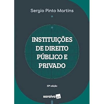 Capa do livro Instituições de Direito Público e Privado