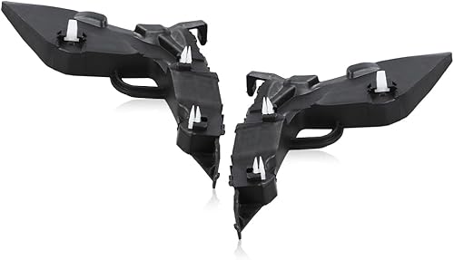 Juego de soportes de parachoques delantero derecho e izquierdo compatible con Hyundai Elantra Sedan 2017 2018 2 piezas 86513F2000 86514F2000