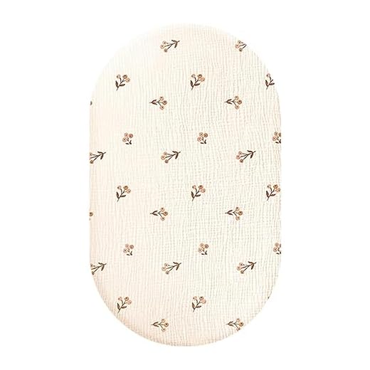 Lençóis de berço com elástico,Folha de berço ajustada para colchão de berço padrão | Lençóis infantis macios e aconchegantes 32,3 x 16,9 x 3,9 polegadas para mini berço, cama infantil aidong