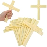 Bucherry 50 cruces artificiales de 8 pulgadas para Domingo de