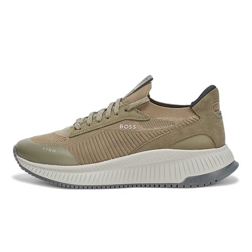 Image of BOSS Men's Modern Knit Structure Running Sneaker